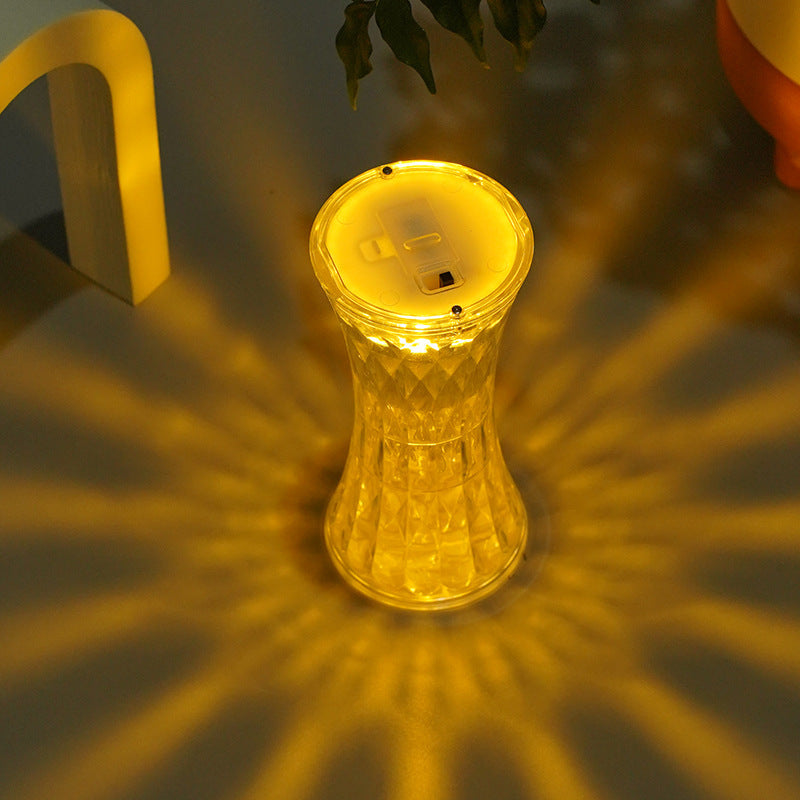 Crystal Lamp Small Waist Bedroom Bedside