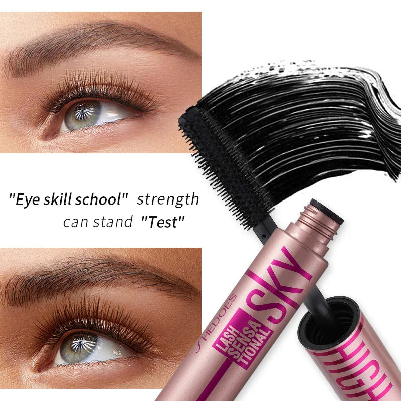 4D Waterproof Lengthening Mascara – Thick & Long-Lasting Curl