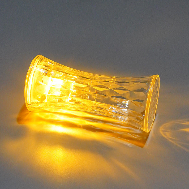 Crystal Lamp Small Waist Bedroom Bedside